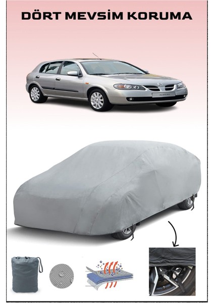 Nissan Almera 1 Hatchback ile Uyumlu Oto Branda, Araba Brandası, Su ve Güneş Geçirmez Araba Çadırı
