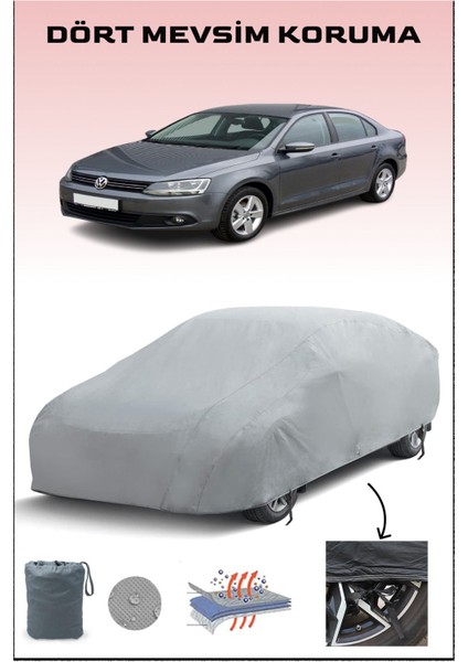 Volkswagen Jetta 2010 - 2014 Araba Brandası Oto Branda
