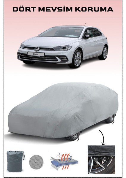 Volkswagen Polo ile Uyumlu Oto Branda, Araba Brandası, Su ve Güneş Geçirmez Araba Çadırı