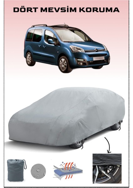 Citroen Berlingo ile Uyumlu Oto Branda, Araba Brandası, Su ve Güneş Geçirmez Araba Çadırı