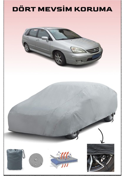 Suzuki Liana Wagon 1 ile Uyumlu Oto Branda, Araba Brandası, Su ve Güneş Geçirmez Araba Çadırı