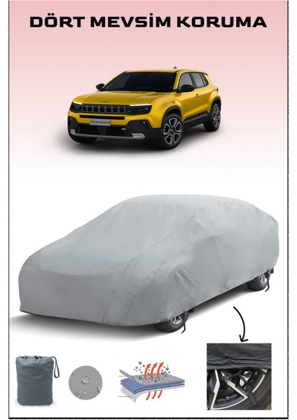 Jeep Avenger ile Uyumlu Oto Branda, Araba Brandası, Su ve Güneş Geçirmez Araba Çadırı