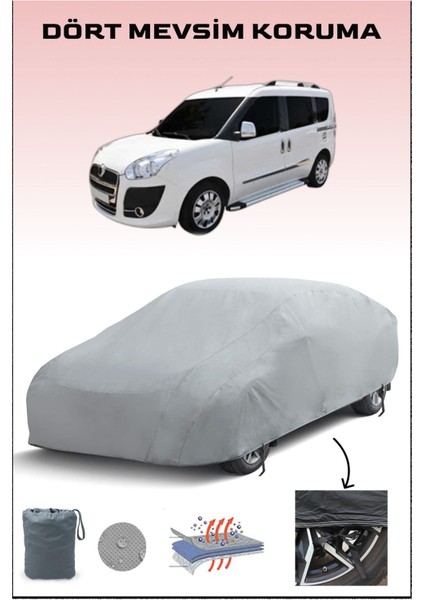Fiat Doblo ile Uyumlu Oto Branda, Araba Brandası, Su ve Güneş Geçirmez Araba Çadırı
