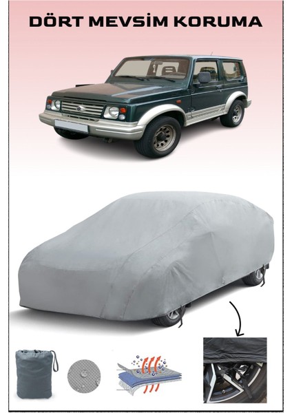 Suzuki Samurai ile Uyumlu Oto Branda, Araba Brandası, Su ve Güneş Geçirmez Araba Çadırı