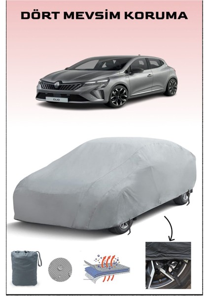 Renault Clio ile Uyumlu Oto Branda, Araba Brandası, Su ve Güneş Geçirmez Araba Çadırı