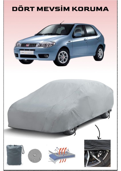 Fiat Palio ile Uyumlu Oto Branda, Araba Brandası, Su ve Güneş Geçirmez Araba Çadırı