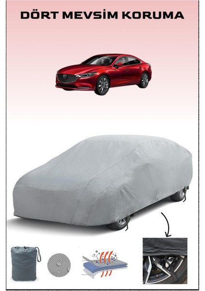 Mazda Atenza ile Uyumlu Oto Branda, Araba Brandası, Su ve Güneş Geçirmez Araba Çadırı