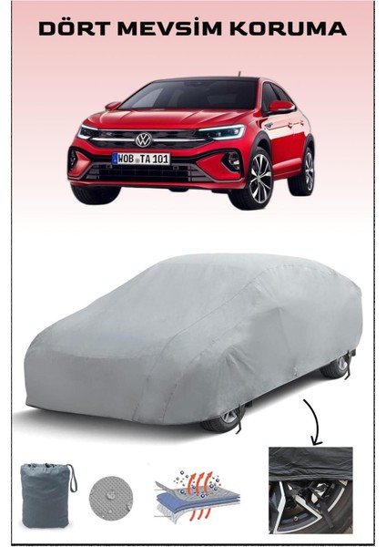 Volkswagen Taigo ile Uyumlu Oto Branda, Araba Brandası, Su ve Güneş Geçirmez Araba Çadırı