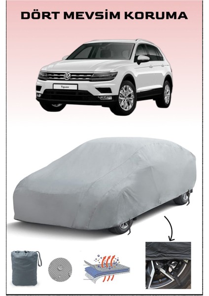 Volkswagen Tiguan ile Uyumlu Oto Branda, Araba Brandası, Su ve Güneş Geçirmez Araba Çadırı