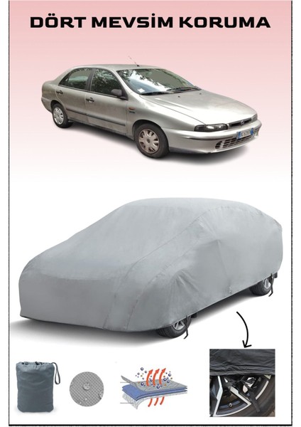 Fiat Marea ile Uyumlu Oto Branda, Araba Brandası, Su ve Güneş Geçirmez Araba Çadırı