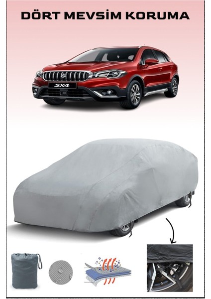Suzuki Sx4 S-Cross 2 ile Uyumlu Oto Branda, Araba Brandası, Su ve Güneş Geçirmez Araba Çadırı