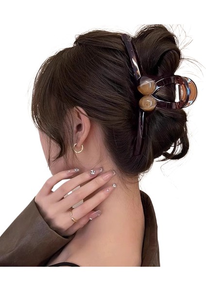 Köpekbalığı Klipsi Başın Arkası Için Saç Klipsi (Yurt Dışından)