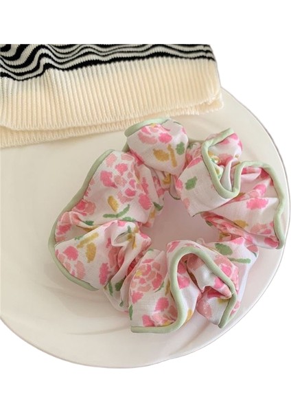 Küçük Taze Kumaş Kırma Çiçek Saç Halkası (Yurt Dışından)