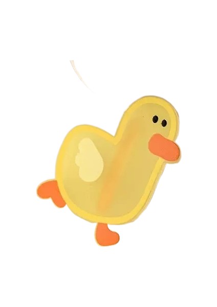 Şeker Rengi Sanrio Ördek Gagası Klipsli Saç Tokası (Yurt Dışından)