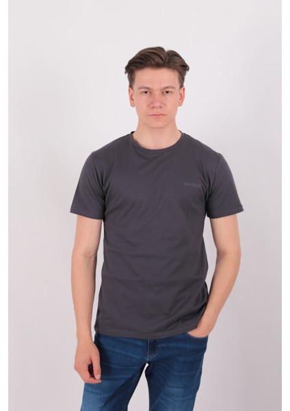 FP24B2070 Bis Yaka Lyc Compact Pike Erkek T-Shirt