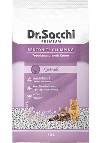 Dr.sacchı Lavanta Kokulu Bentonıt 10 Lt
