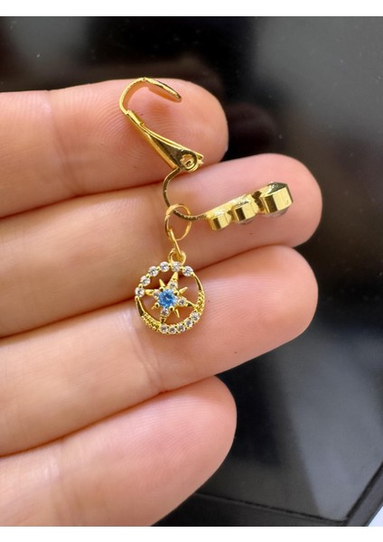 Deliksiz ( Delik Gerektirmeyen) Klipsli Sıkıştırmalı Göbek Piercingi modelleri