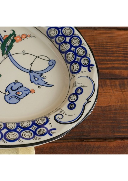 Iznik Hatai Kayık Tabak 30 cm fırsatları