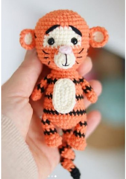Minik Amigurumi Tigger Oyuncak