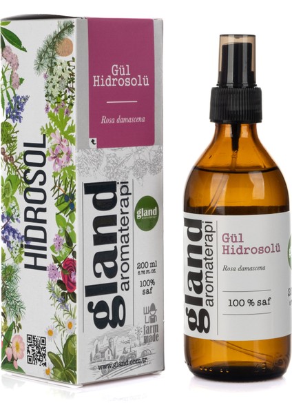 Gül Hidrosolü - Rosa Damascena 200ML