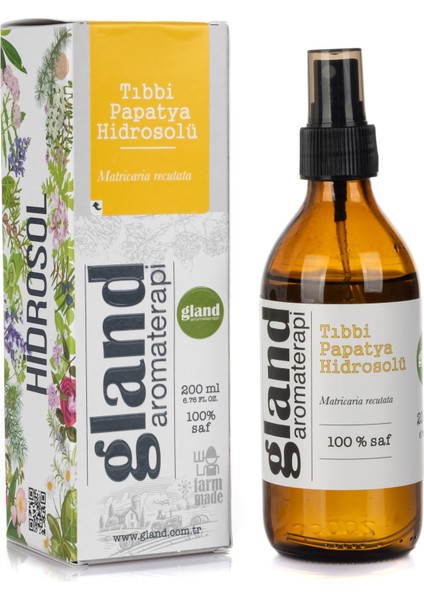Tıbbi Papatya(Matricaria Recutata) Hidrosolü 200ML