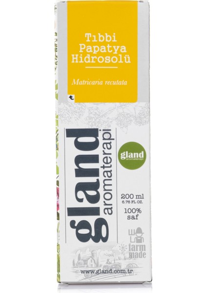 Tıbbi Papatya(Matricaria Recutata) Hidrosolü 200ML
