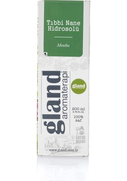 Tıbbi Nane(Mentha Piperita) Hidrosolü 200ML