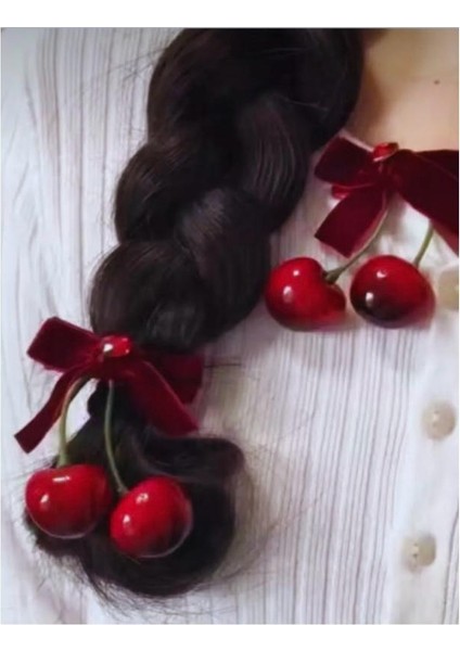 Kiraz Toka 2 Adet Kıstırmalı Toka modelleri