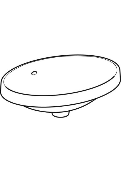 Variform Oval Tezgah Üstü Lavabo 500.716.01.2