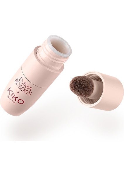 Bronzer - Emma Roberts x Kiko Milano Glow Sculpt Liquid Bronzer - 03 Perfect Ebony