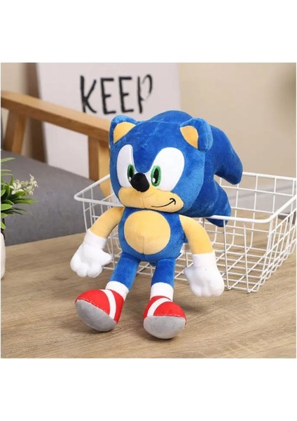 Super Sonic Filmi Kirpi Sonic Peluş Oyuncak Shadow Peluş Oyuncak 30CM