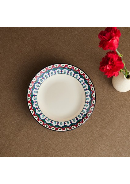 Iznik Çini Çukur Tabak 23 cm