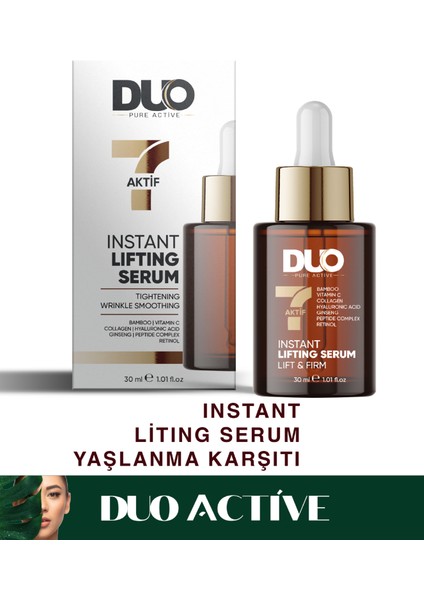7 Aktifli Instant Lifting Serum