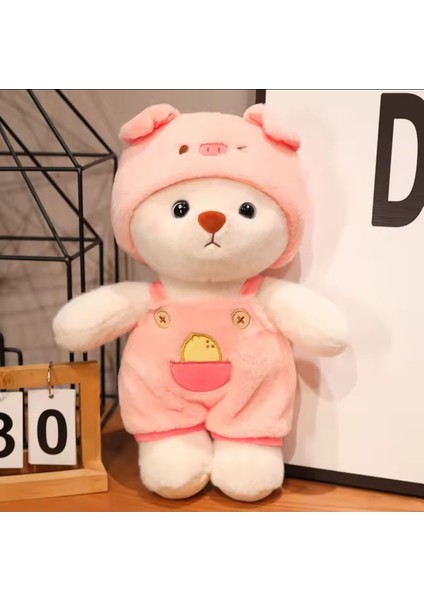 Huugle Ayıcık Peluş Oyuncak Giydirilebilir Kostümlü Ayıcık Pikachu Sanrio Stitch Hellokitty Ayı