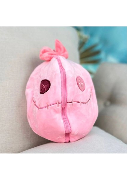 Stitch Lilo Angel Peluş Oyuncak Fermuarlı 30CM Stitch Peluş