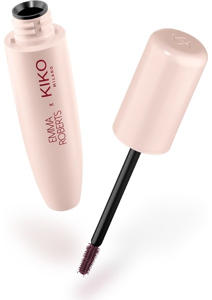 Maskara - Emma Roberts x Kiko Milano Maxi Mod Mascara - 01 Raisin' Standards