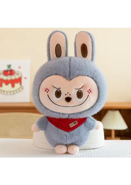Labubu Peluş Oyuncak Labubu Oyuncak Yeni Stil Anime 25CM Tüylü