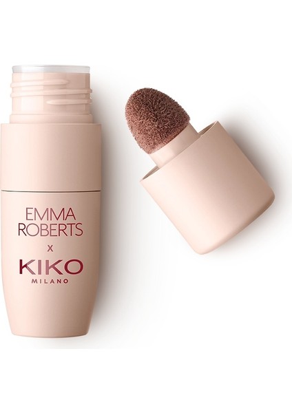 Bronzer - Emma Roberts x Kiko Milano Glow Sculpt Liquid Bronzer - 02 Caffèlatte