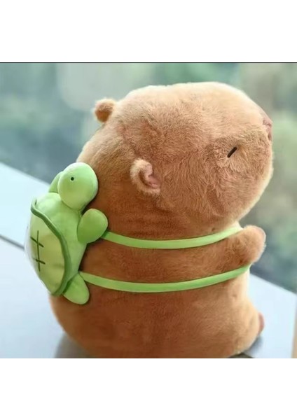 Capybara Peluş Oyuncak 35CM Yeni Model Anime Capy Bara Yumoş Tüylü Peluş Oyuncak
