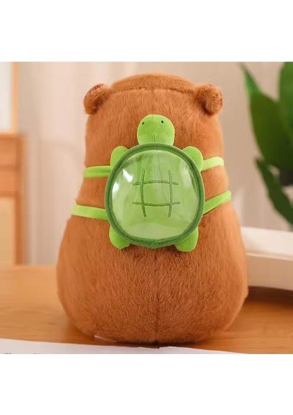 Capybara Peluş Oyuncak 35CM Yeni Model Anime Capy Bara Yumoş Tüylü Peluş Oyuncak