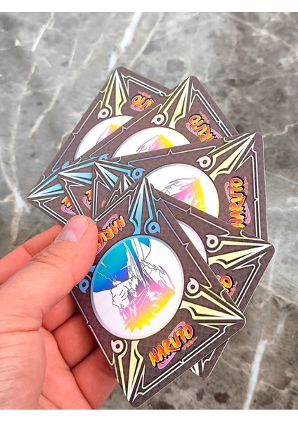 Naruto Kart Anime Naruto Kartları 2 Paket 10 Adet Sert Parlak Kart Özel Seri