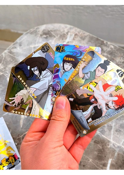 Naruto Kart Anime Naruto Kartları 2 Paket 10 Adet Sert Parlak Kart Özel Seri