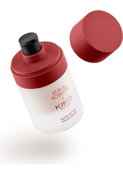 Yüz Makyaj Bazı ve Sabitleyici - Emma Roberts x Kiko Milano Glow Getter Serum & Primer