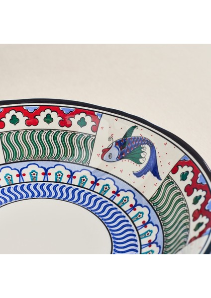 Iznik Balık Salata Kasesi 24 cm modelleri