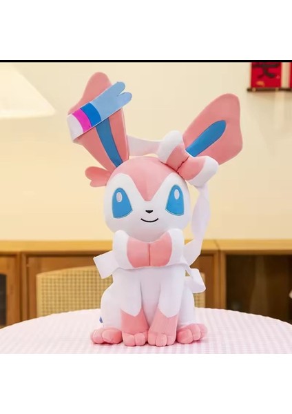 Sylveon Peluş Oyuncak Kılıfı Dev Boy 1 Metre Eevee Evrimi Pokemon Peluş Içi Boş Kılıf