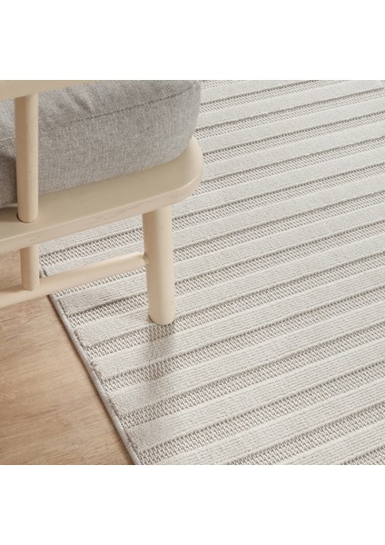 İskandinav Rune Gray 50x80 cm Salon Mutfak Halısı Yolluk Kilim