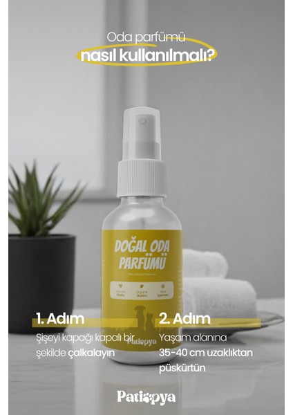 Kedi Kumu ve Tuvaleti Koku Giderici Doğal Oda Parfümü Limon Özlü 120 ml fiyatları