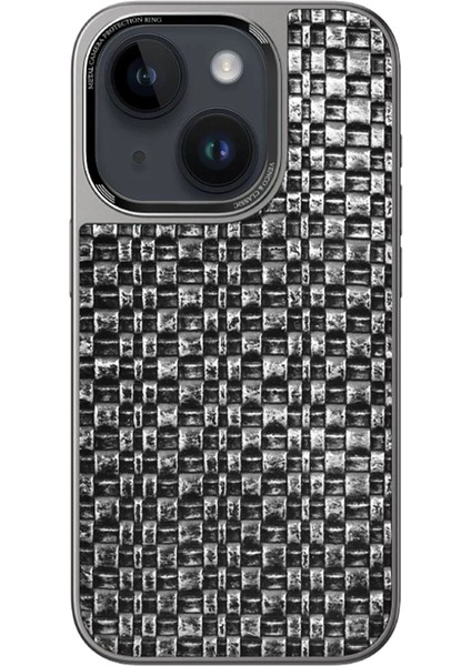 Iphone 14 Brand Kapak - Gümüş Nrmsa