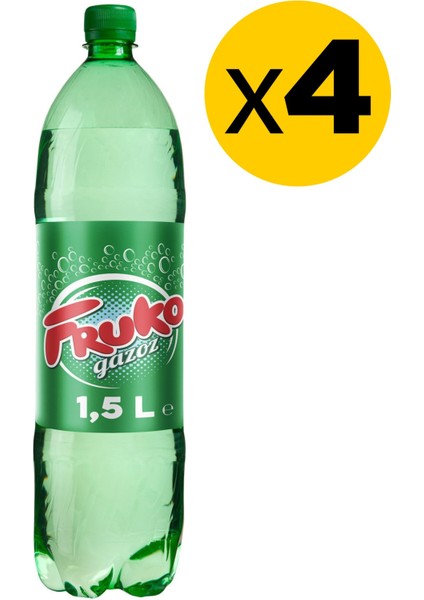 Gazoz 1,5 Lt x 4 Adet