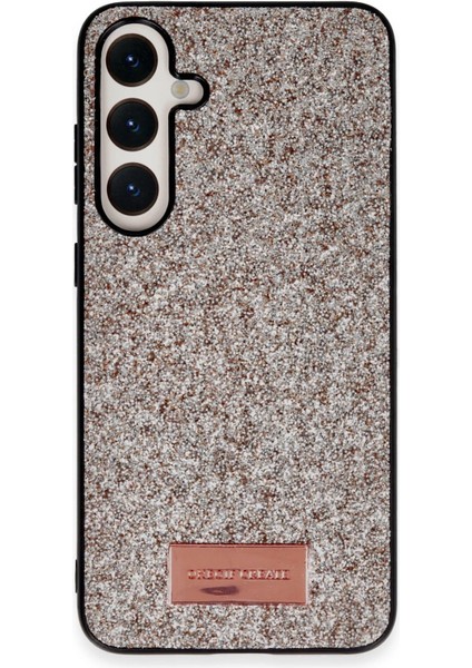 Samsung Galaxy A34 5g Bright Simli Kapak - Gold Nrmsa